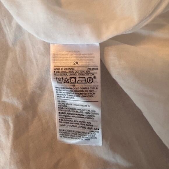 Old Navy Peasant Skirt Womens 2X White Midi Cotton NWT - Picture 8 of 10